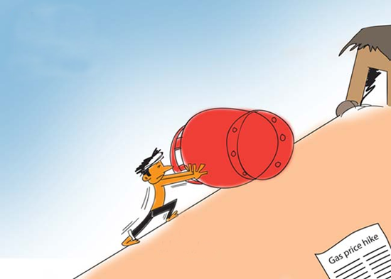 A blog about Funny News, humor, satire, cartoons, jokes and ... Panic was seen among the residents after the price hike of gas cylinder.   People ...